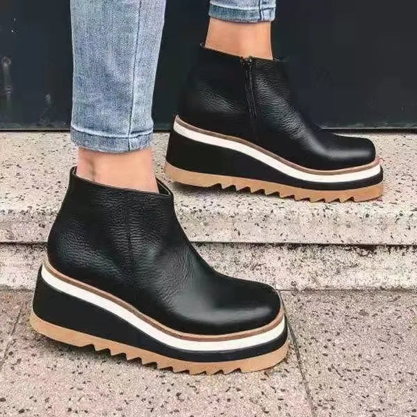 W&W - Orthopedic Leather Boots