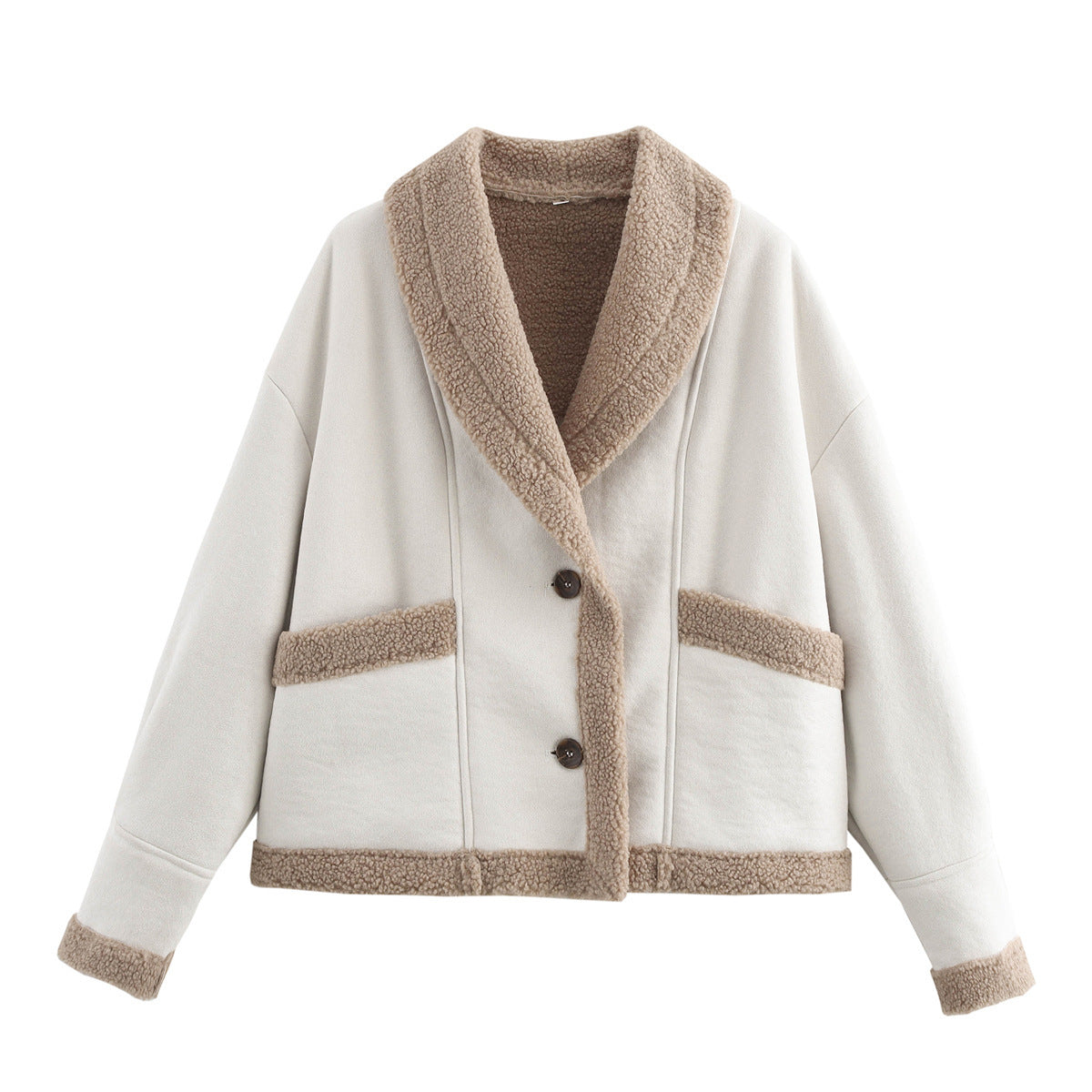 Women's quilted jacket with soft lining and practical pockets NOVAE
