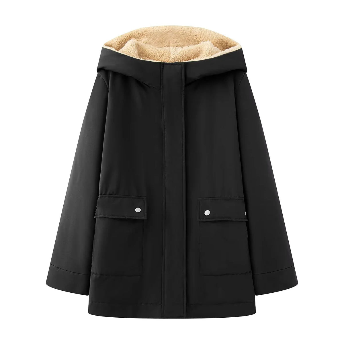Women's transitional jacket with cozy lining and practical pockets NOVAE