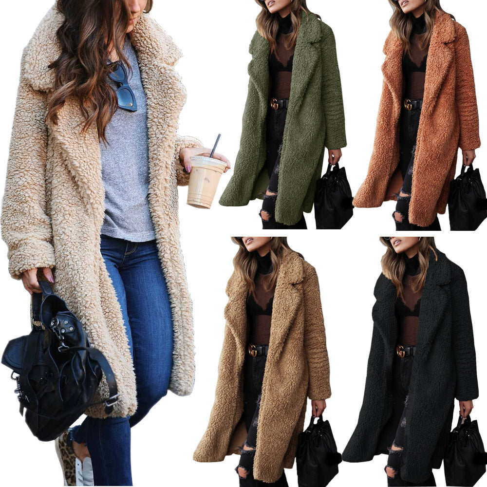 Women's Teddy Fleece Coat NOVAE