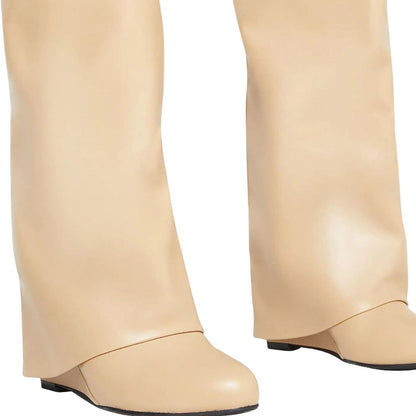 NOVAE | Leather shark boots