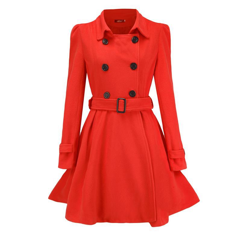 Women's trench coat with an elegant tailored fit NOVAE