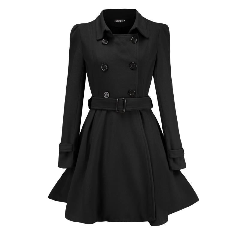 Women's trench coat with an elegant tailored fit NOVAE