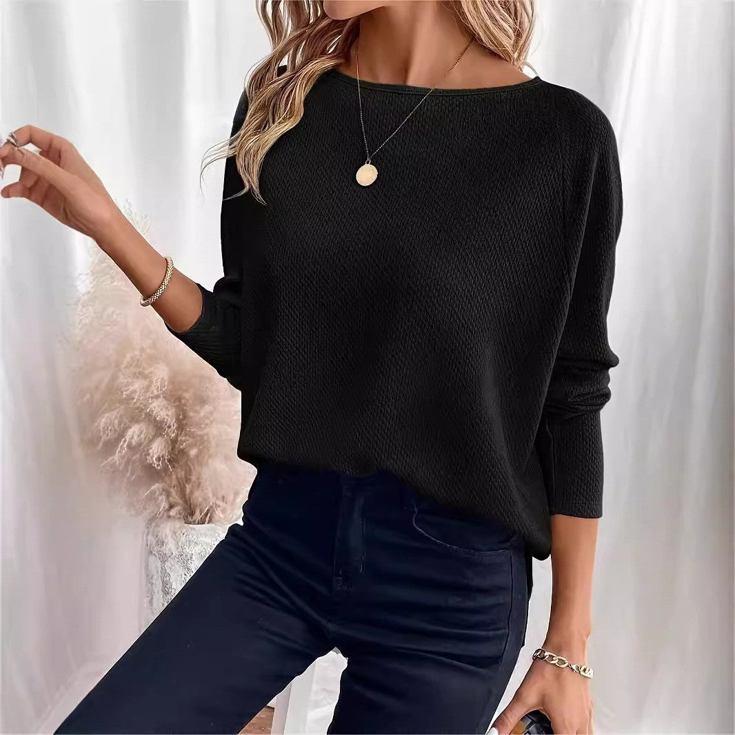 Women's Elegant Loose Fit Sweater Top NOVAE