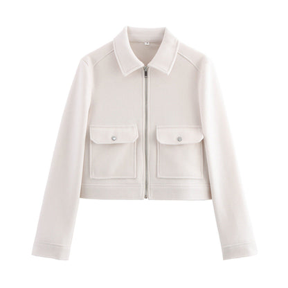 Women's cropped utility jacket NOVAE