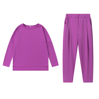 Women's Comfortable Loungewear Set with Elastic Waistband and Stylish Cut NOVAE