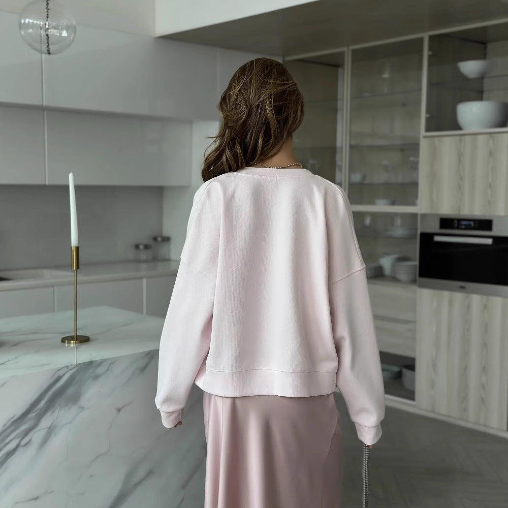 Women's casual cardigan with delicate button details NOVAE