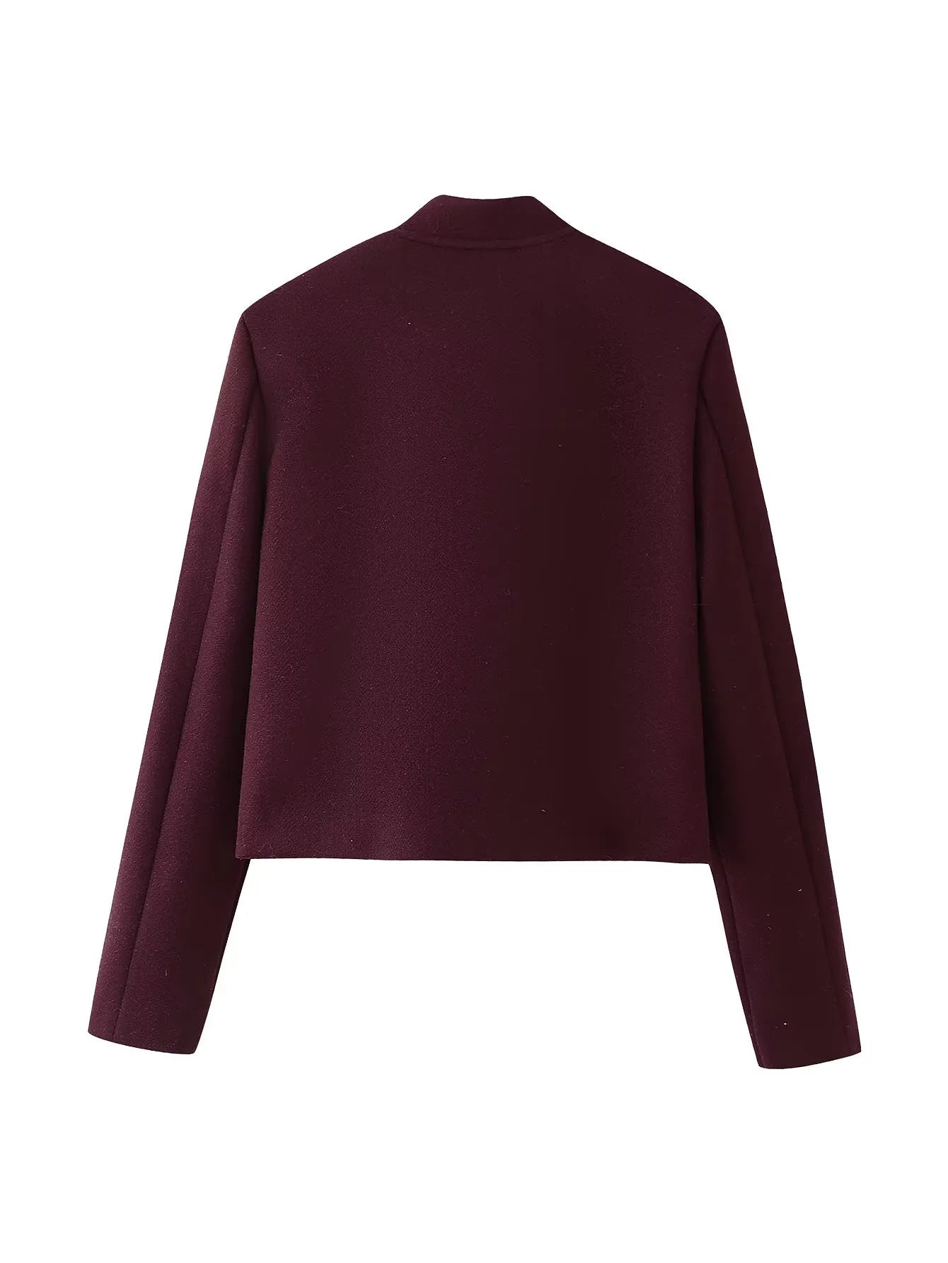 Women's short military jacket with pockets and decorative buttons NOVAE