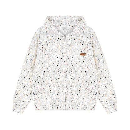 Women's air-cushioned jacket with practical zipper and side pockets NOVAE