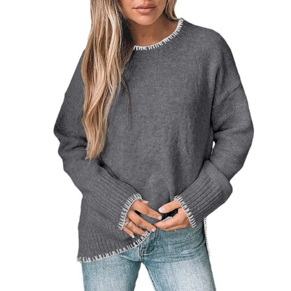 Women's Plus Size Knit Sweater NOVAE
