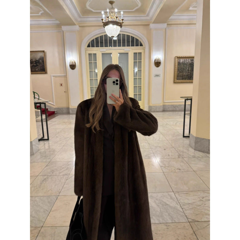 Women's Stylish Fleece Coat NOVAE