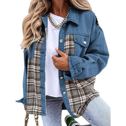 Women's fashionable overshirt jacket NOVAE