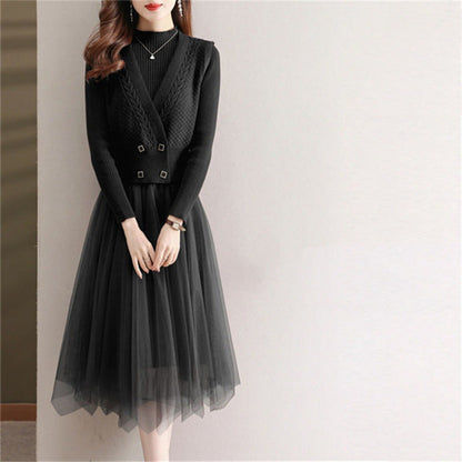 Women's cardigan with tulle skirt NOVAE