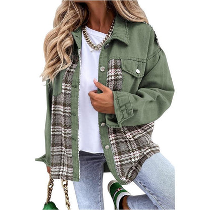 Women's fashionable overshirt jacket NOVAE