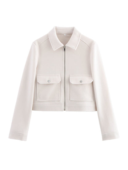 Women's cropped utility jacket NOVAE