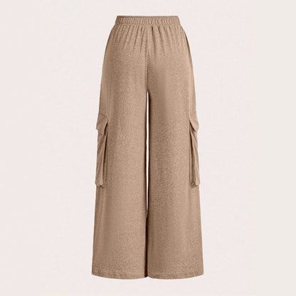 Women's palazzo style cargo pants NOVAE