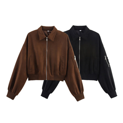 Women's cropped bomber jacket NOVAE