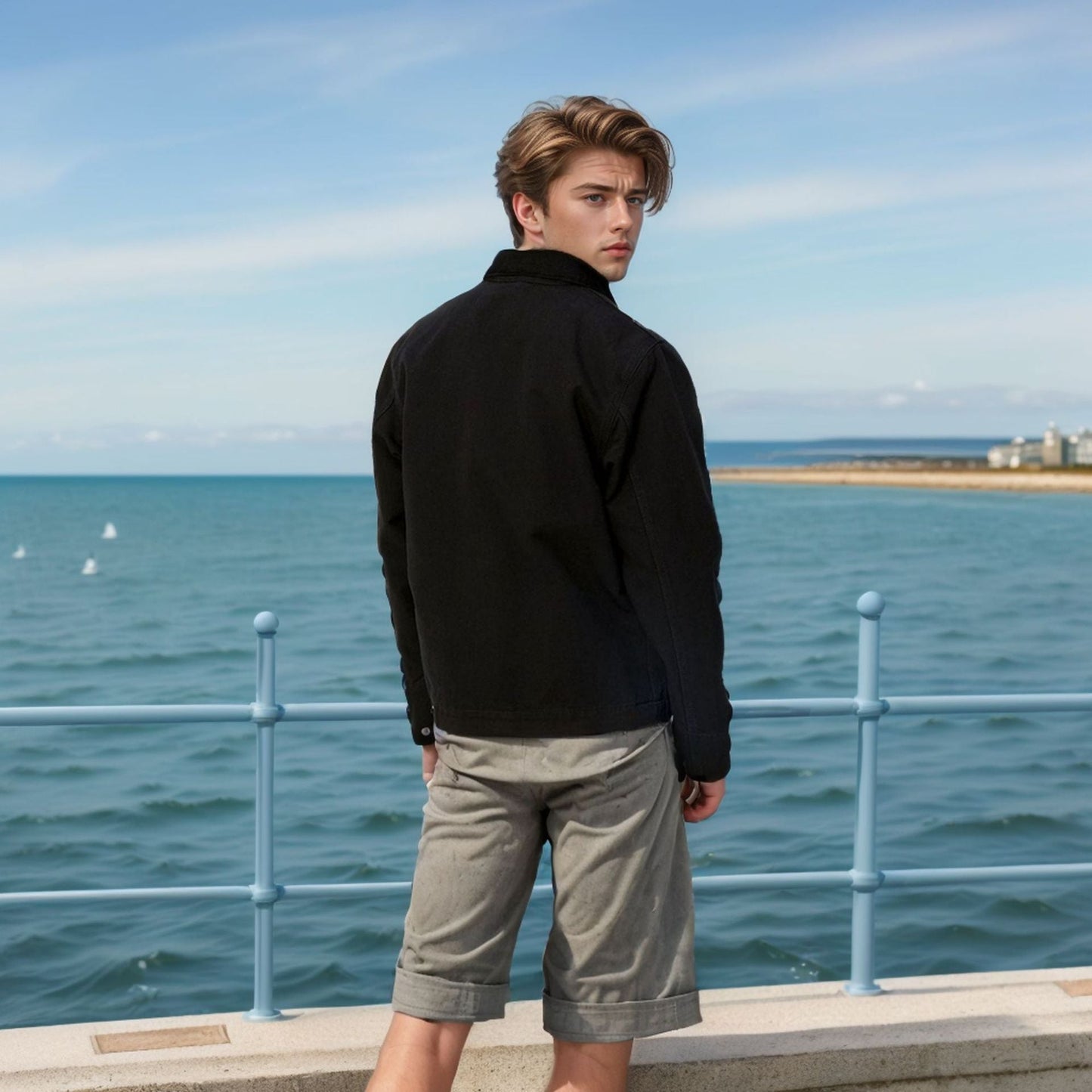 Men's casual bomber jacket NOVAE