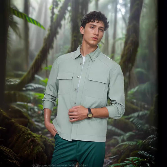 Men's casual summer jacket with wind protection NOVAE