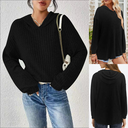 Women's ribbed hoodie NOVAE