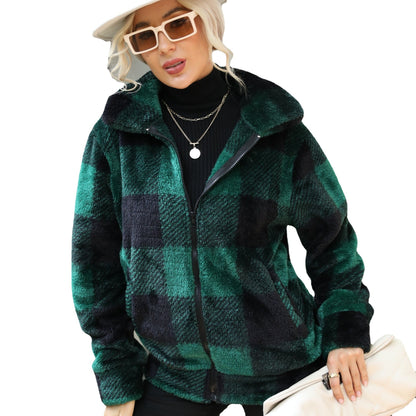 Women's Cozy Flannel Jacket NOVAE