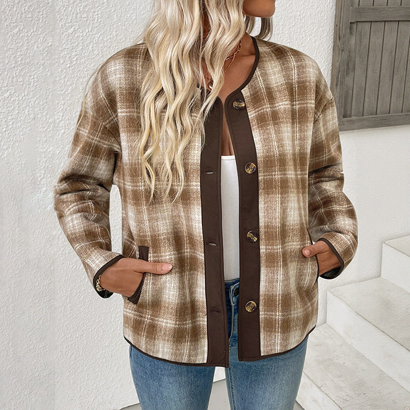 Women's Checked Overshirt NOVAE