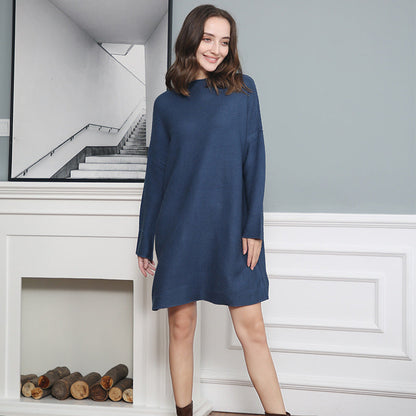 Women's Oversized Soft Knit Turtleneck Sweater NOVAE