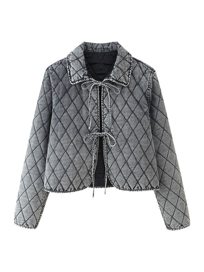Women's quilted jacket with a relaxed fit NOVAE
