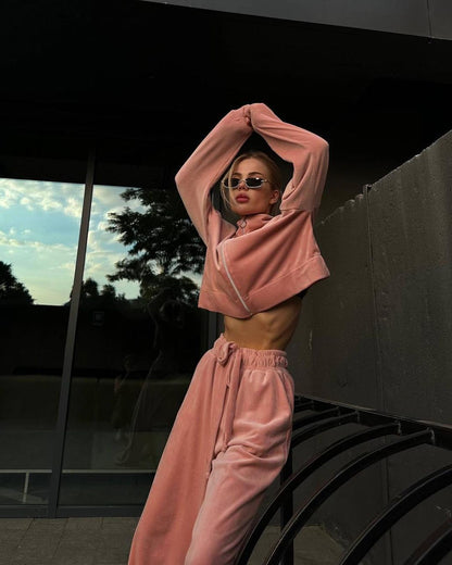 Women's velor jogging suit NOVAE