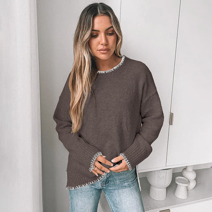 Women's Plus Size Knit Sweater NOVAE
