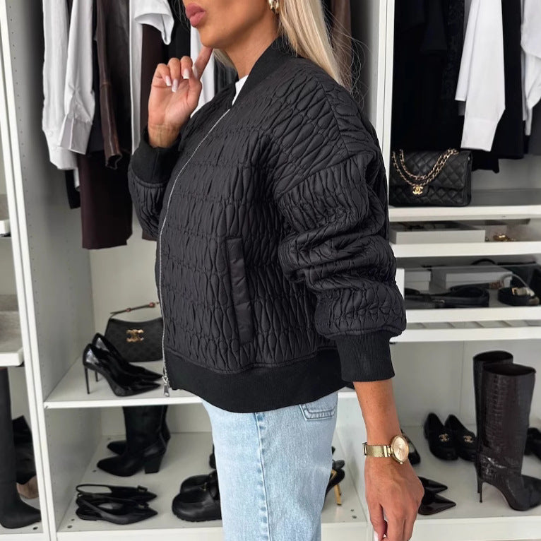 Women's quilted bomber jacket NOVAE