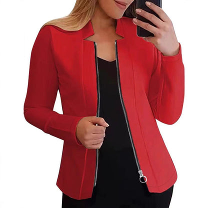 Women's elegant and figure-hugging blazer jacket NOVAE