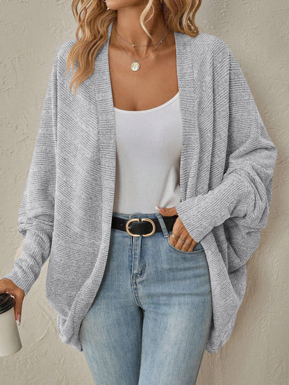 Women's Oversized Cardigan with Casual Sleeves NOVAE