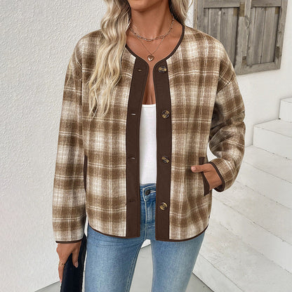 Women's Checked Overshirt NOVAE