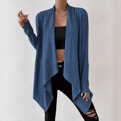 Women's wrap jacket in a casual style with a structured design NOVAE