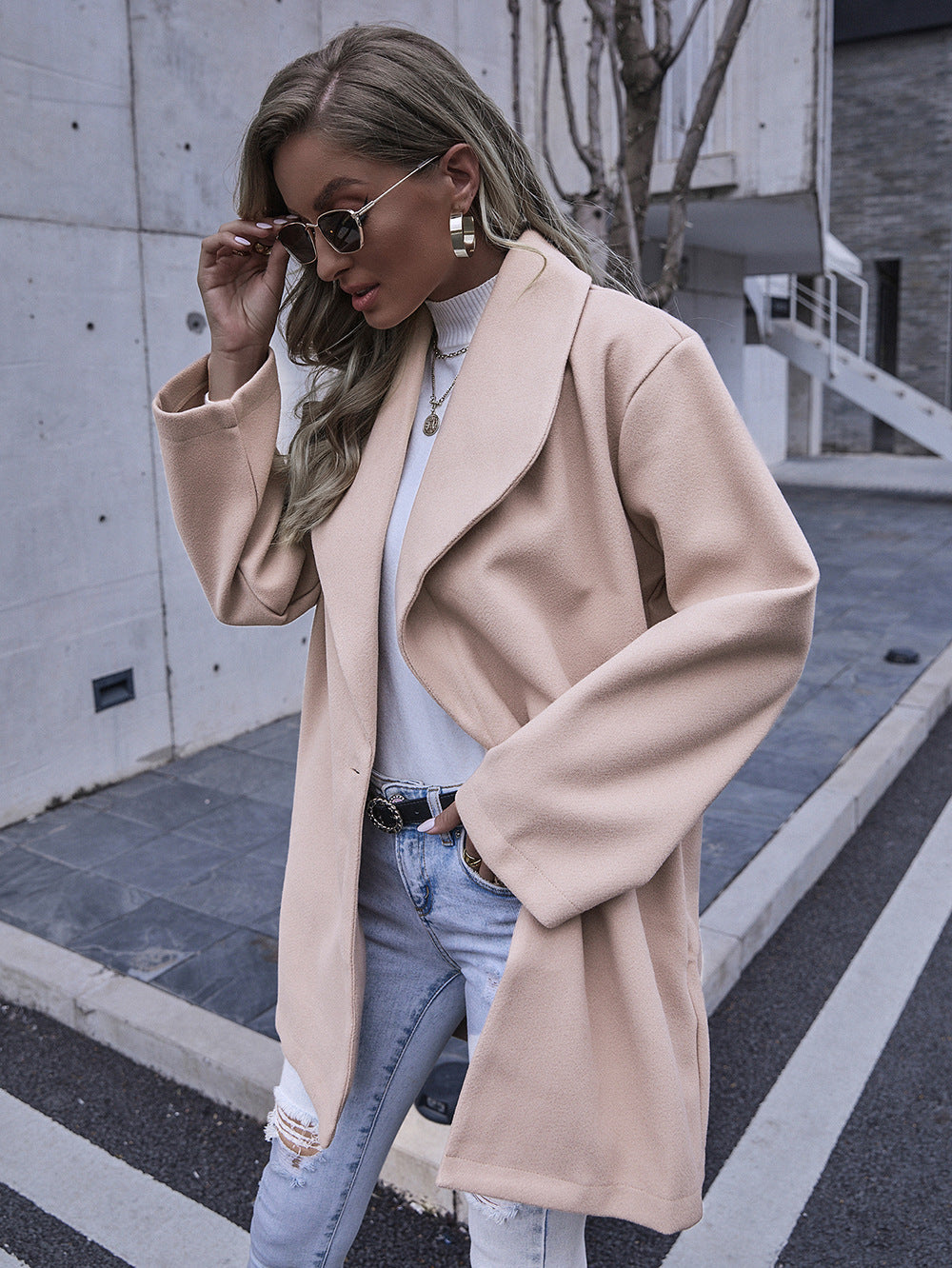 Women's elegant oversized jacket NOVAE