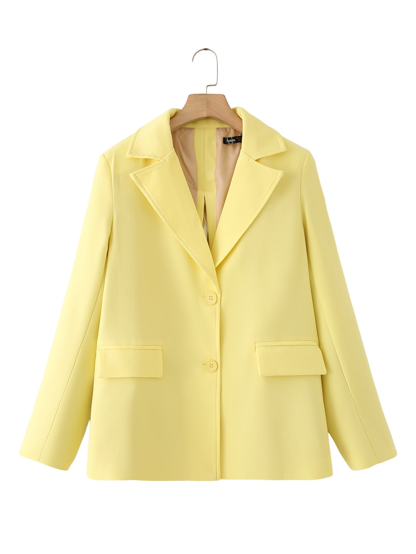 Women's blazer jacket with an elegant cut and practical pockets NOVAE