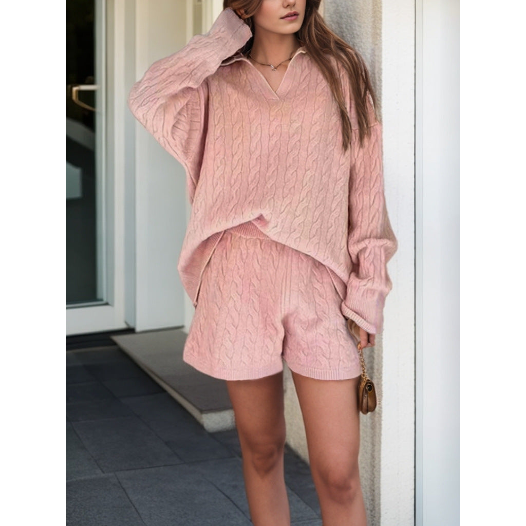 Women's comfortable knit top with a relaxed fit and high-quality details NOVAE