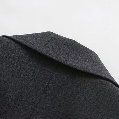 Women's fashionable short jacket with an elegant cut and practical details NOVAE