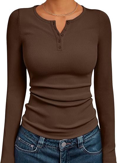 Women's fitted long-sleeved shirt with button placket and ribbed texture NOVAE
