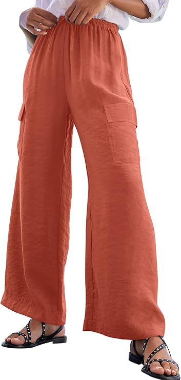 Women's cargo trousers in lightweight jersey NOVAE
