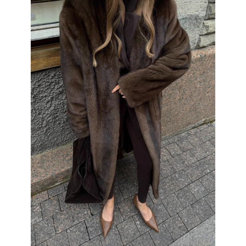 Women's Stylish Fleece Coat NOVAE