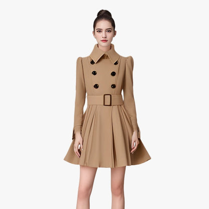 Women's trench coat with an elegant tailored fit NOVAE