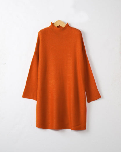 Women's Oversized Soft Knit Turtleneck Sweater NOVAE