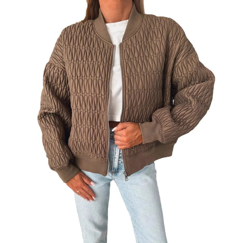 Women's quilted bomber jacket NOVAE