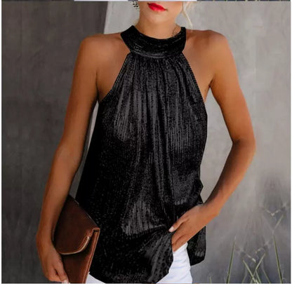 Women's evening top with a sophisticated cut NOVAE