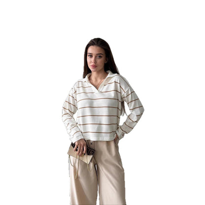 Women's casual striped sweater NOVAE