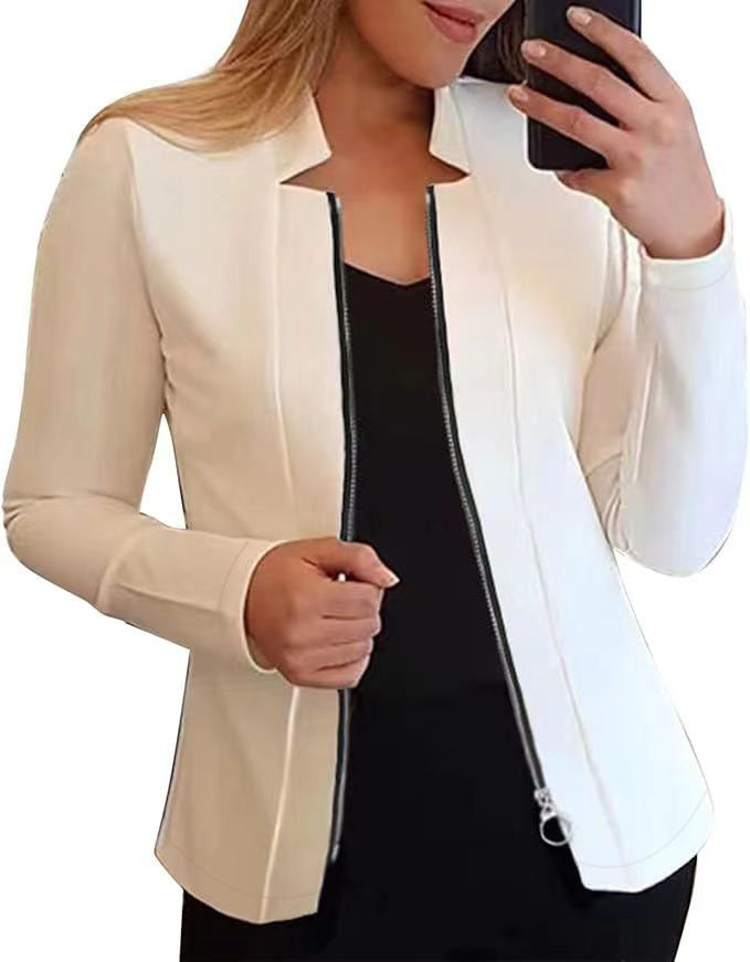 Women's elegant and figure-hugging blazer jacket NOVAE
