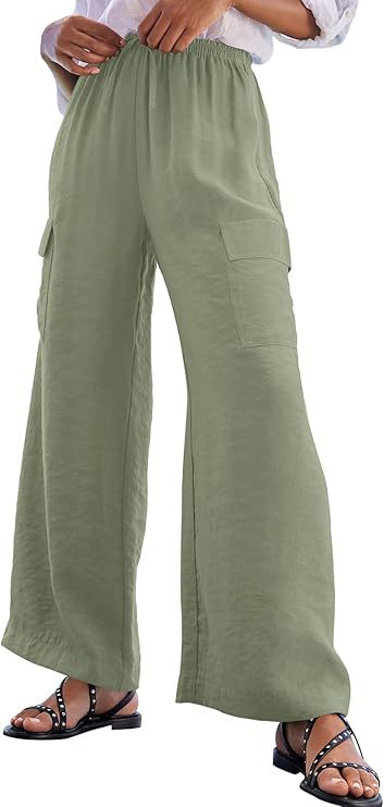 Women's cargo trousers in lightweight jersey NOVAE