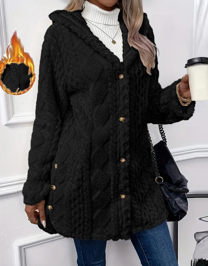 Women's Cozy Teddy Jacket NOVAE